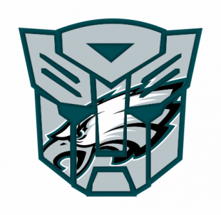 Autobots Philadelphia Eagles logo decal sticker