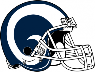 Los Angeles Rams 2017-Pres Helmet Logo decal sticker