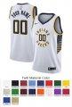 Indiana Pacers Custom Letter and Number Kits for Association Jersey Material Twill