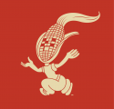 Nebraska Cornhuskers 1936-1952 Mascot Logo Sticker Heat Transfer