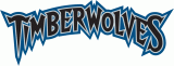 Minnesota Timberwolves 1996-2007 Wordmark Logo 2 decal sticker