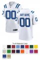 Indianapolis Colts Custom Letter and Number Kits For White Jersey 01 Material Twill