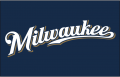 Milwaukee Brewers 2010-2015 Jersey Logo Sticker Heat Transfer