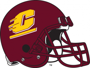 Central Michigan Chippewas 1997-Pres Helmet Logo Sticker Heat Transfer