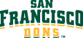 San Francisco Dons 2012-Pres Wordmark Logo 01 decal sticker