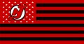 New Jersey Devils Flag001 logo decal sticker
