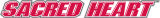 Sacred Heart Pioneers 2004-Pres Wordmark Logo 7 decal sticker