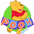 Disney Pooh Logo 29 decal sticker