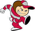 Ohio State Buckeyes 1995-2002 Mascot Logo 01 decal sticker