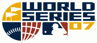 MLB World Series 2007 Logo decal sticker