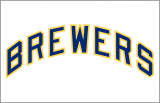 Milwaukee Brewers 1970-1977 Jersey Logo Sticker Heat Transfer