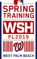 Washington Nationals 2019 Event Logo decal sticker