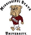 Mississippi State Bulldogs 1986-2008 Mascot Logo decal sticker