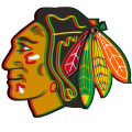 Phantom Chicago Blackhawks logo decal sticker