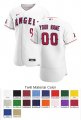 Los Angeles Angels Custom Letter and Number Kits for Home Jersey Material Twill