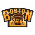 Boston Bruins Crystal Logo Sticker Heat Transfer