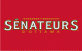Ottawa Senators 2007 08-Pres Wordmark Logo 06 Sticker Heat Transfer