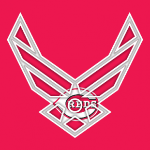 Airforce Cincinnati Reds Logo decal sticker