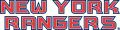 New York Rangers 1996 97-Pres Wordmark Logo 02 Sticker Heat Transfer