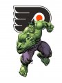 Philadelphia Flyers Hulk Logo Sticker Heat Transfer