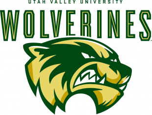 Utah Valley Wolverines 2008-2011 Primary Logo Sticker Heat Transfer