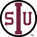 Southern Illinois Salukis 1964-1976 Secondary Logo Sticker Heat Transfer