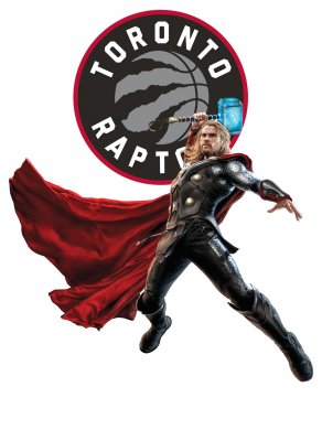 Toronto Raptors Thor Logo decal sticker