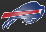Buffalo Bills Plastic Effect Logo Sticker Heat Transfer