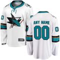 San Jose Sharks Custom Letter and Number Kits for Away Jersey Material Vinyl