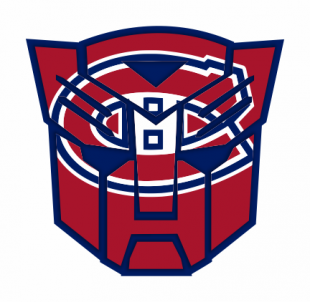 Autobots Montreal Canadiens logo Sticker Heat Transfer
