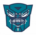Autobots Charlotte Hornets logo decal sticker