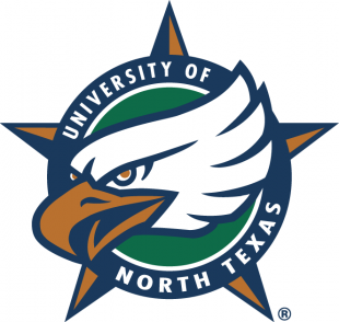 North Texas Mean Green 1995-2004 Secondary Logo 01 decal sticker