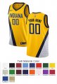 Indiana Pacers Custom Letter and Number Kits for Statement Jersey Material Twill