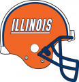 Illinois Fighting Illini 2012 Helmet Sticker Heat Transfer