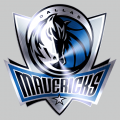 Dallas Mavericks Stainless steel logo decal sticker