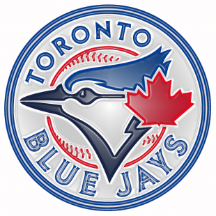 Toronto Blue Jays Plastic Effect Logo Sticker Heat Transfer