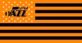 Utah Jazz Flag001 logo decal sticker