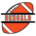 Football Cincinnati Bengals Logo Sticker Heat Transfer