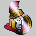 Ottawa Senators Stainless steel logo Sticker Heat Transfer