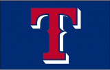 Texas Rangers 2001-2008 Cap Logo Sticker Heat Transfer