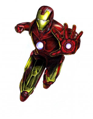Iron Man Logo 04 Sticker Heat Transfer