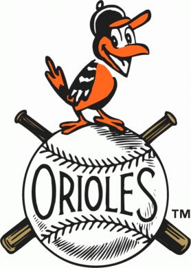 Baltimore Orioles 1954-1965 Primary Logo Sticker Heat Transfer