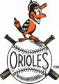 Baltimore Orioles 1954-1965 Primary Logo decal sticker