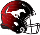 Calgary Stampeders 2015-2018 Helmet Logo decal sticker