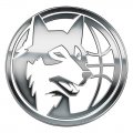 Minnesota Timberwolves Silver Logo Sticker Heat Transfer