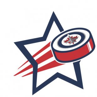 Winnipeg Jets Hockey Goal Star logo Sticker Heat Transfer