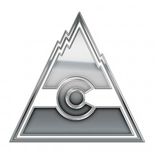 Colorado Rockies Silver Logo Sticker Heat Transfer