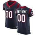 Houston Texans Custom Letter and Number Kits For Navy Jersey Material Vinyl