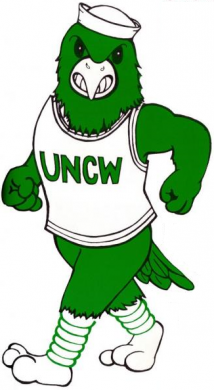 NC-Wilmington Seahawks 1986-1991 Primary Logo decal sticker