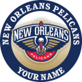 New Orleans Pelicans Customized Logo decal sticker